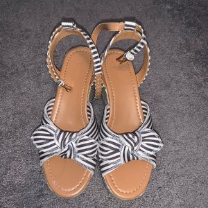 NWOT platform sandals from J Crew